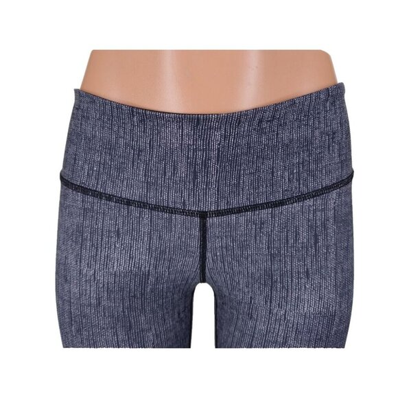 Lululemon Wunder Under Crop *Full-On Luxtreme 4 Burlap Texture Black Dune - Picture 2 of 8